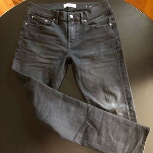 Mens Fashion Nova Black Skinny Slim Jeans